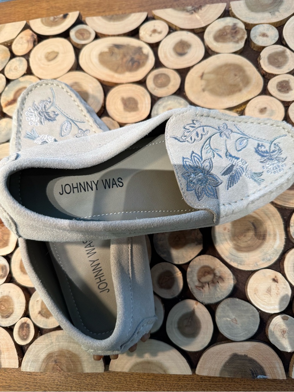 Johnny Was - Perfect Suede Driving Moccasins - 6 - Picture 7 of 7